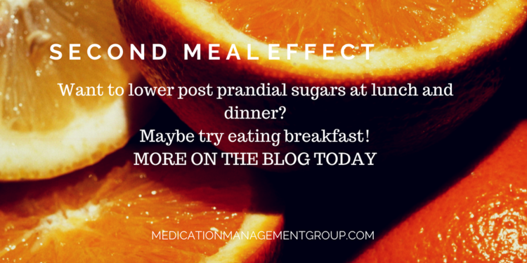 Second Meal Effect – Type 2 Diabetes